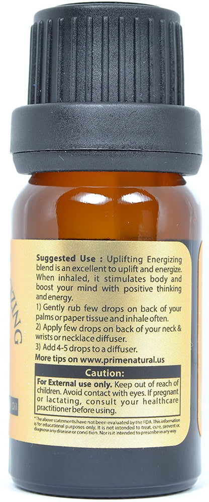Uplifting Energizing Essential Oil Blend 10ml